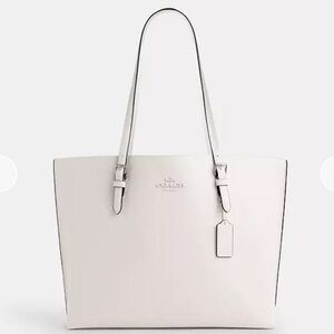 Coach Leather Mollie Tote Bag